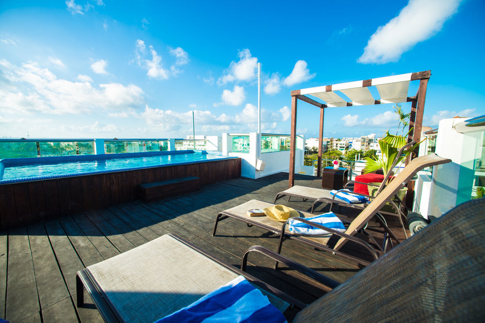 Coral Beach Condo 普拉亚卡门 外观 照片