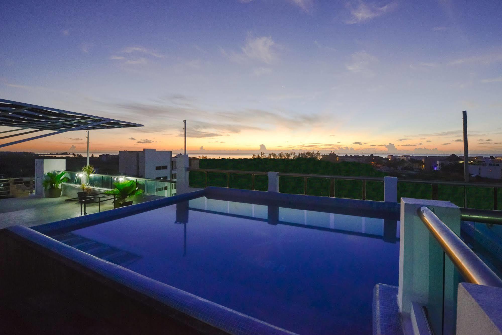 Coral Beach Condo 普拉亚卡门 外观 照片